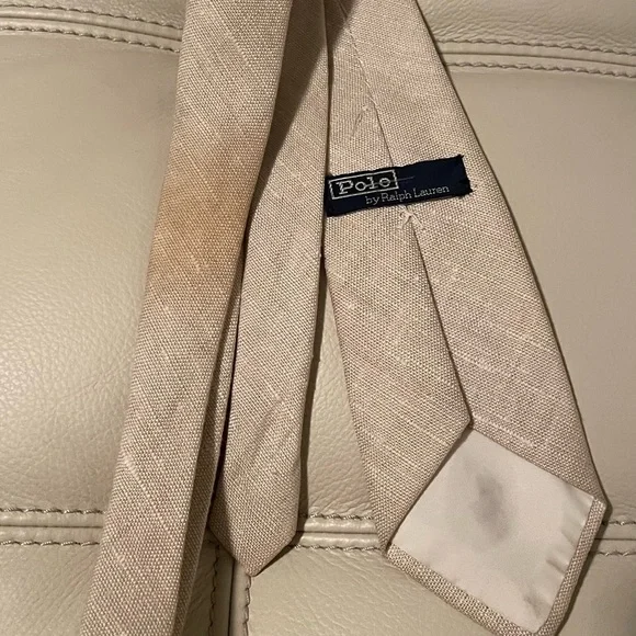 Polo by Ralph Lauren Linen Tie - Picture 2 of 8